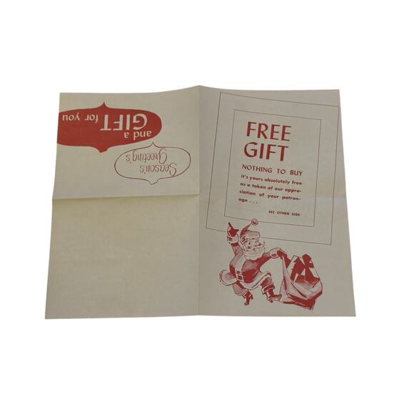 VTG 1960s Preston’s Furniture St. Charles MO Advertising Letter Certificate - Picture 3 of 5